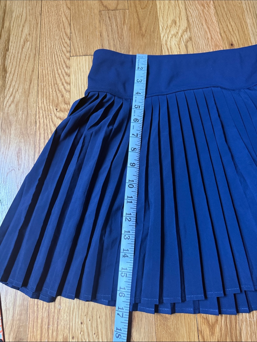 Fabletics Navy Pleated Tennis Skirt - Picture 4 of 4